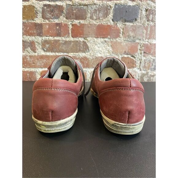 Josef Seibel Maroon Leather Comfort Shoe Men’s SZ 44 - Picture 4 of 12
